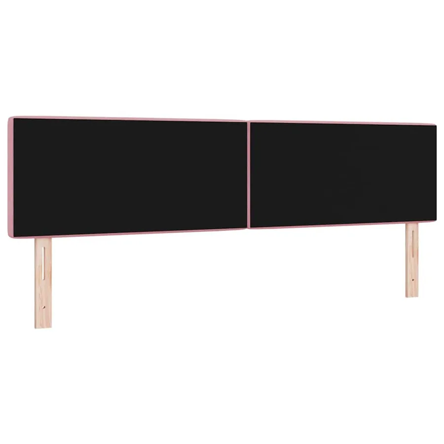 Tête de lit Rose 180 cm Velours - 6