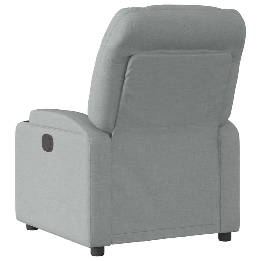Fauteuil inclinable Gris clair Tissu - 5
