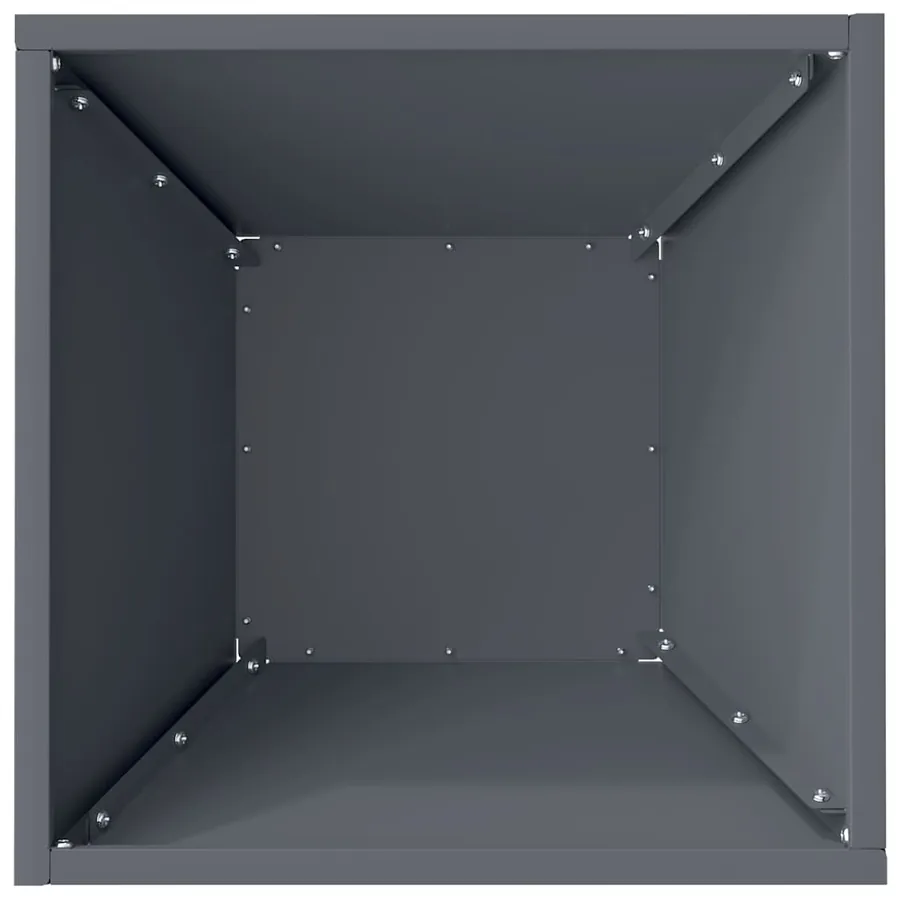 Cache-pot de jardin 5 pc Anthracite 35 x 35 x 15 cm - 9