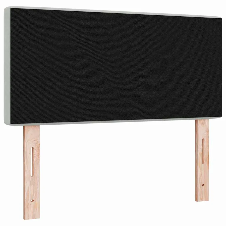 Tête de lit Gris clair 100 cm Velours - 6