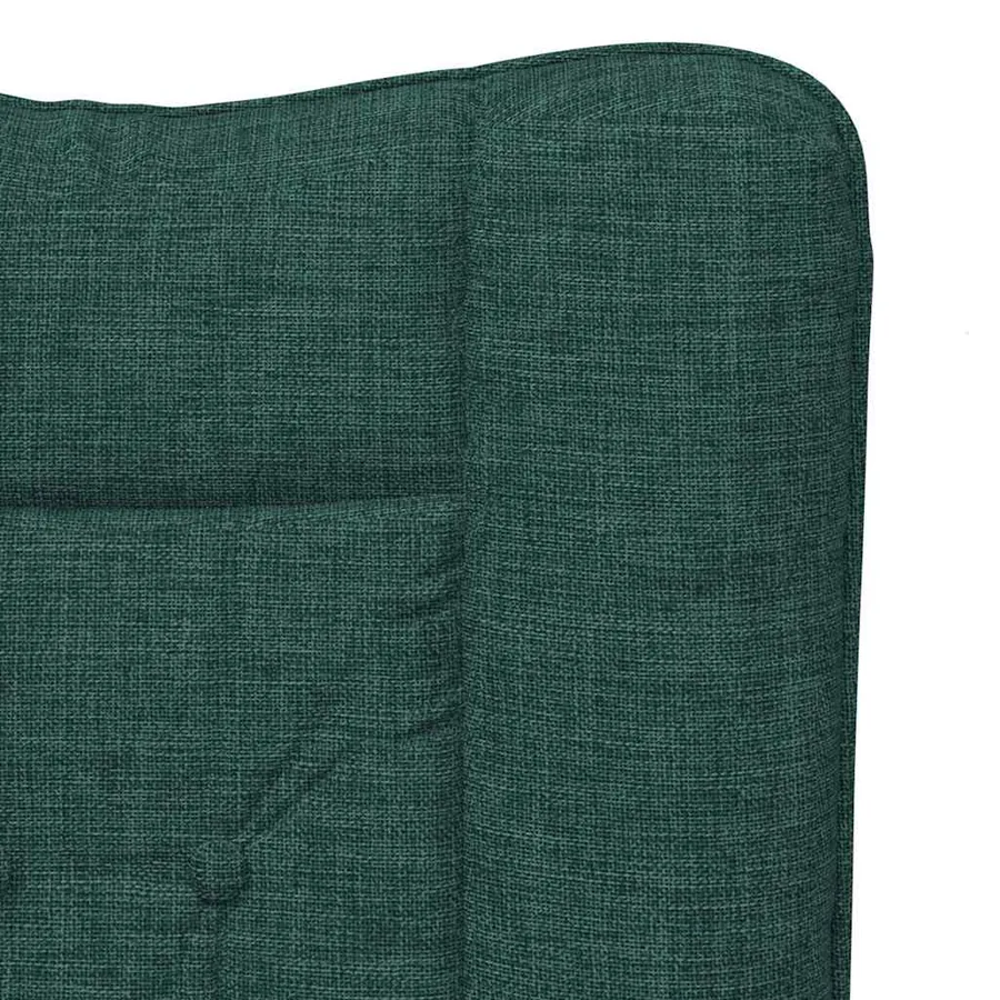 fauteuil Vert foncé 63 x 67 x 94 cm Tissu et contreplaqué - 7