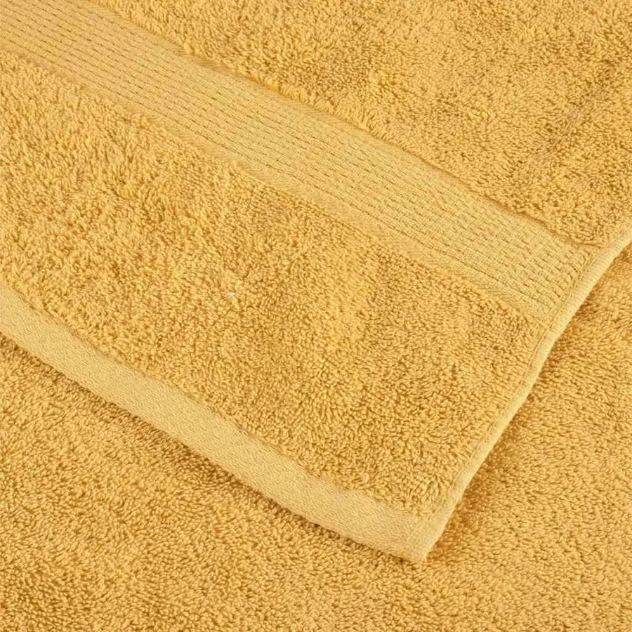 Serviette Invité SOLUND 2 pc Doré 15 x 21 cm 550 gsm - 5