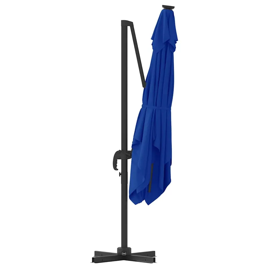 Parasol Roma Bleu 286 x 284 x 265 cm Aluminium et polyester - 7