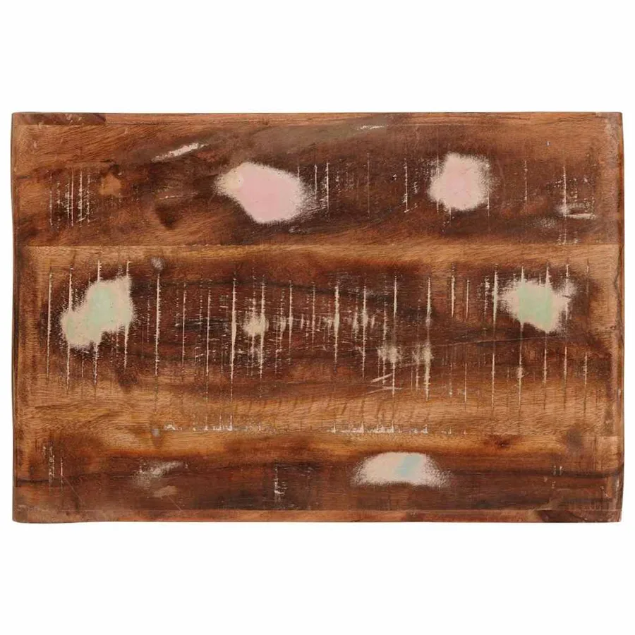 Table de chevet 2 pcs Marron Bois Recyclé Solide - 8