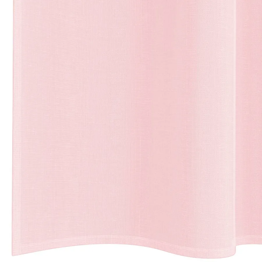 Rideaux en voile avec passe-tringles 2 pcs rose clair - 6