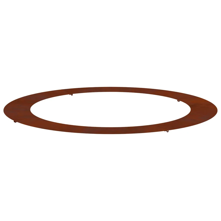 adapté pour anneau d'arbre plat Rouillé Ø90/120 cm - 2