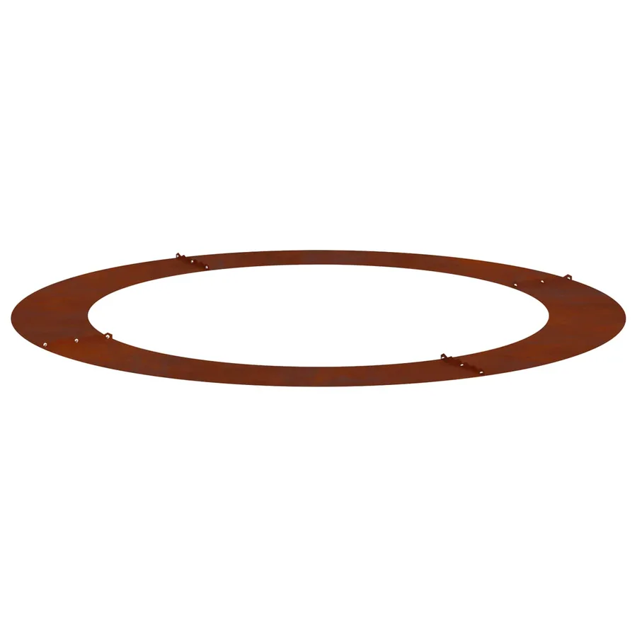 adapté pour anneau d'arbre plat Rouillé Ø90/120 cm - 5