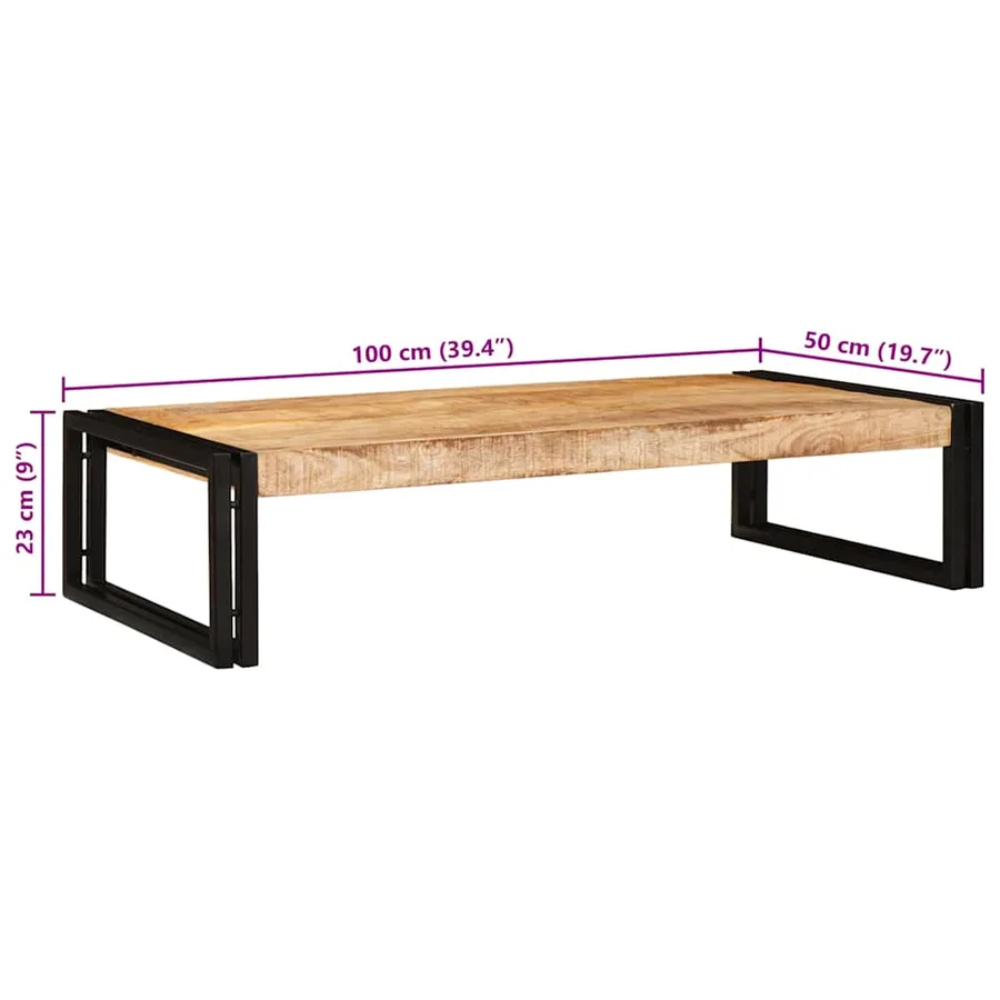 Étagère de salle de bain Marron 100 x 50 x 23 cm - 12