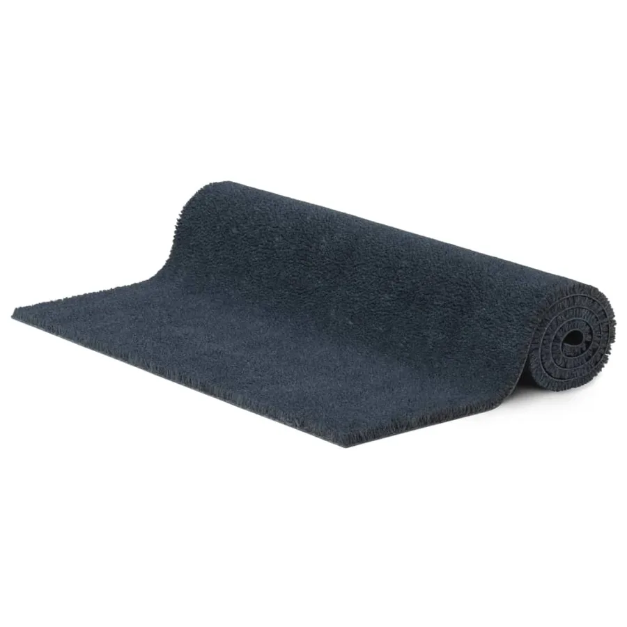 Tapis de porte gris foncé 90x150 cm fibre de coco touffeté - 3