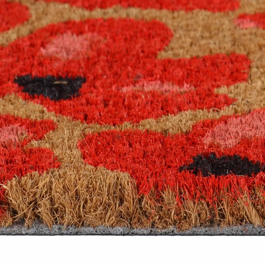 Tapis de porte naturel 40x60 cm fibre de coco touffeté - 4