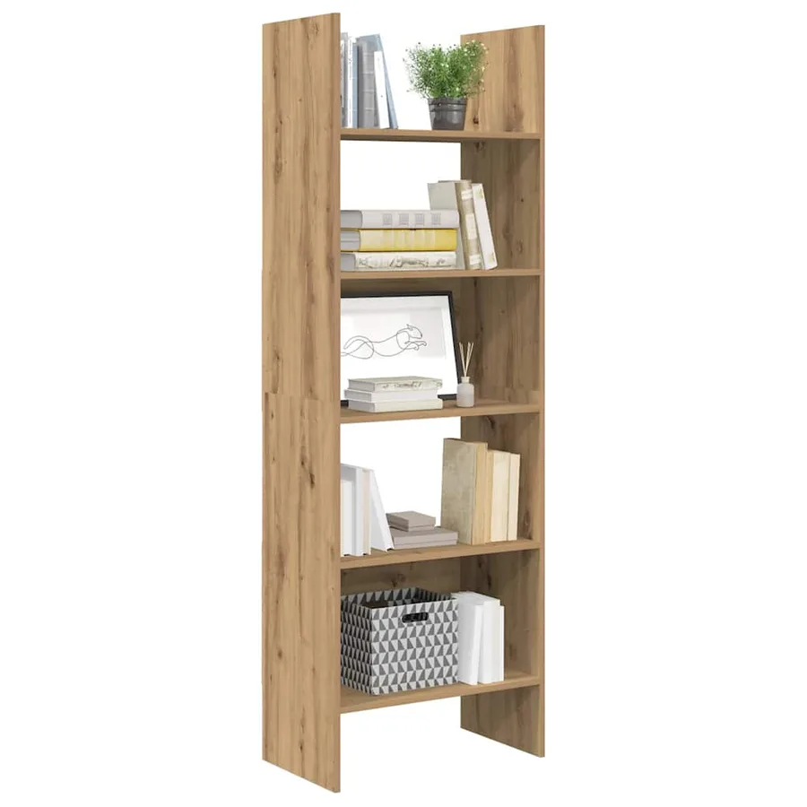 Bibliothèque 5 niveaux 60 x 35 x 180 cm Bois d'ingénierie - 3