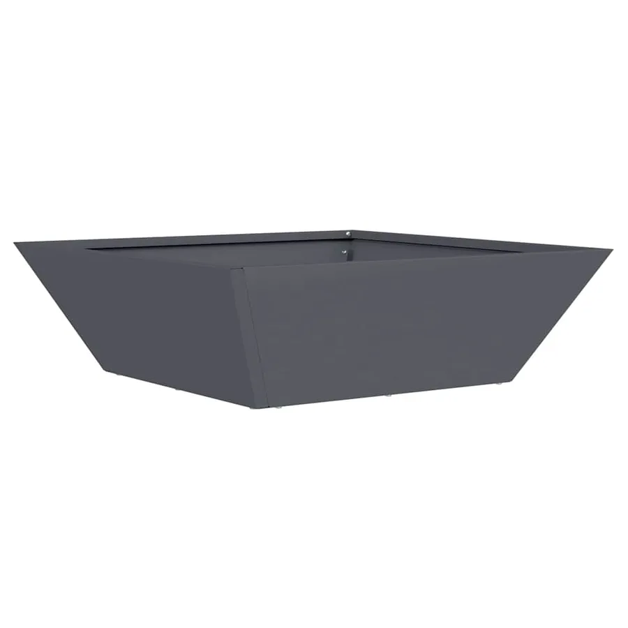 Cache-pot de jardin 5 pc Anthracite 50 x 50 x 15 cm - 5
