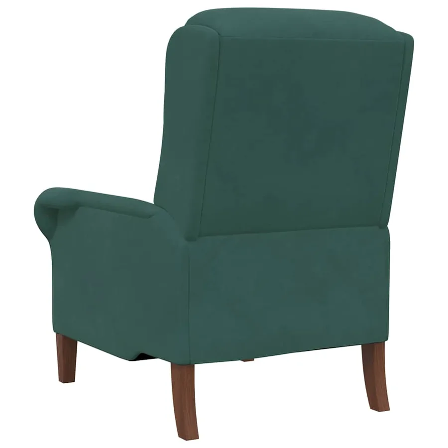 fauteuil Vert foncé Velours - 6