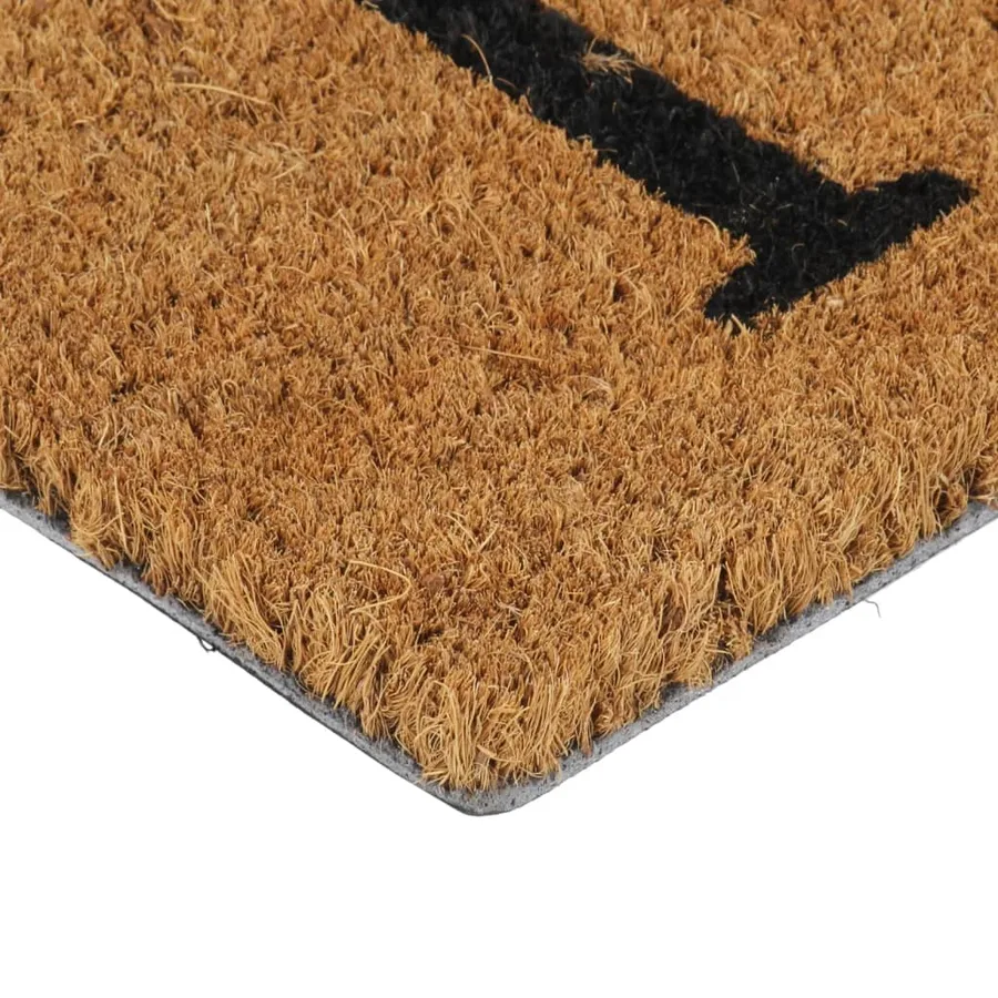 Tapis de porte naturel 40x60 cm fibre de coco touffeté - 3