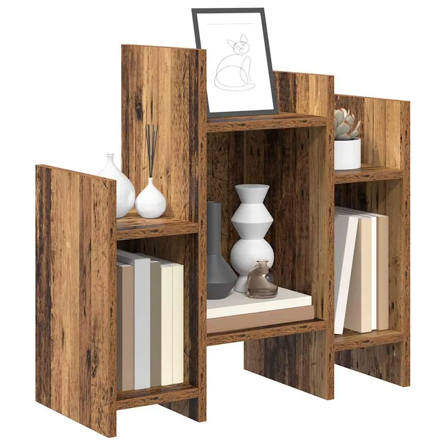 Meuble d'appoint Bois ancien 60 x 26 x 60 cm Bois d'ingénierie - 3