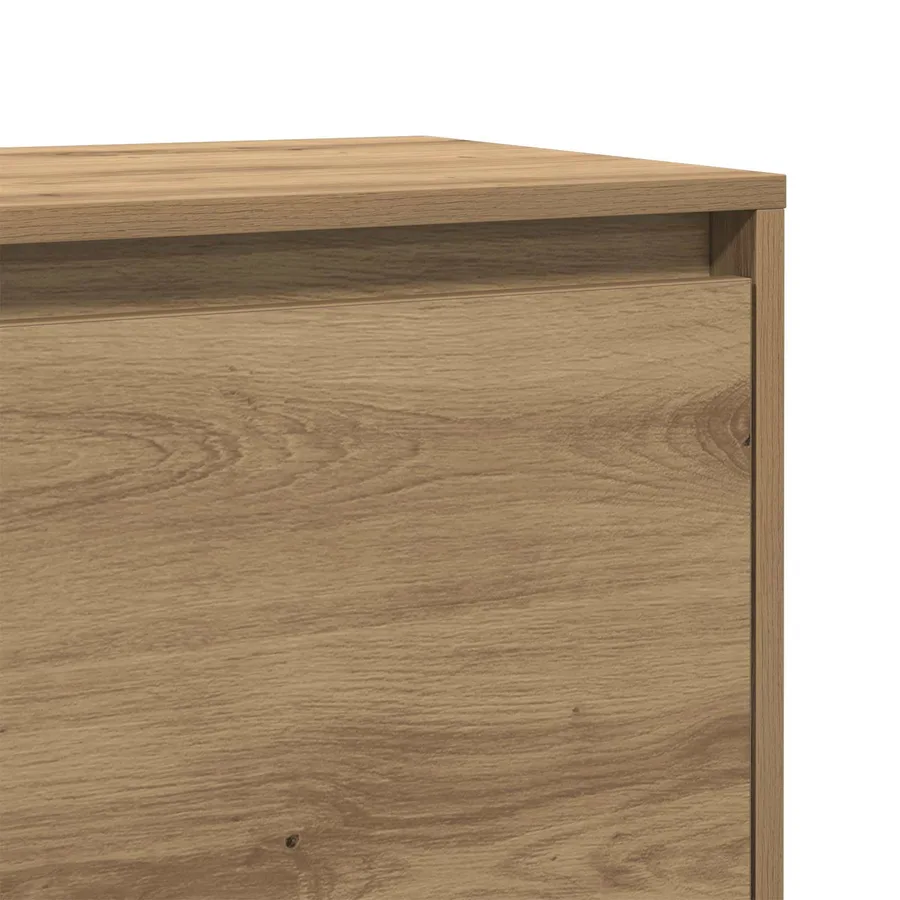 Cabinet de chevet Chêne artisanal 45 x 34 x 44,5 cm - 9
