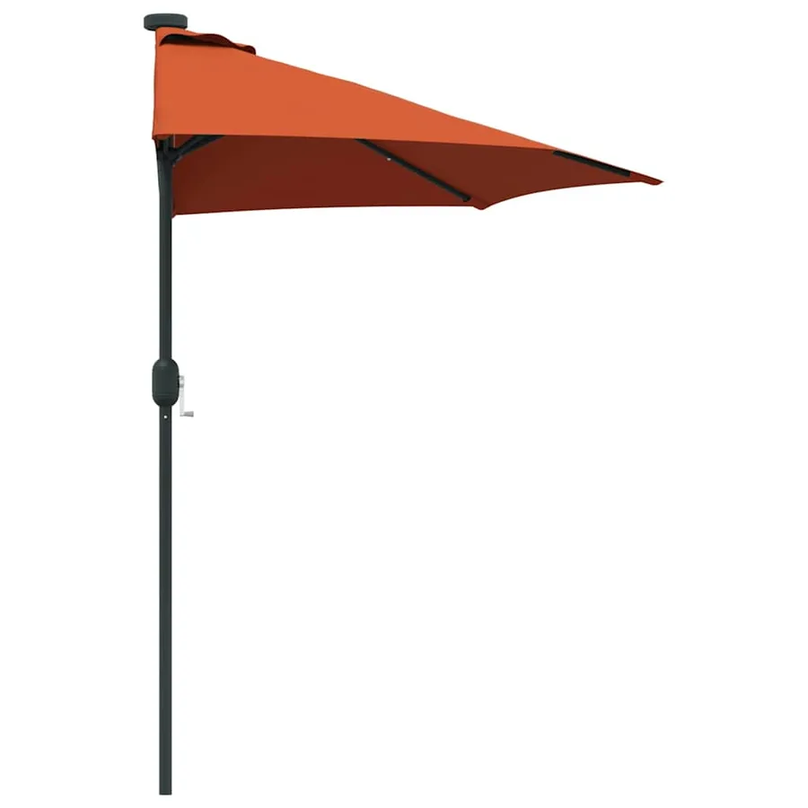 Parasol de jardin Terre cuite 294 x 150 x 224 cm - 6