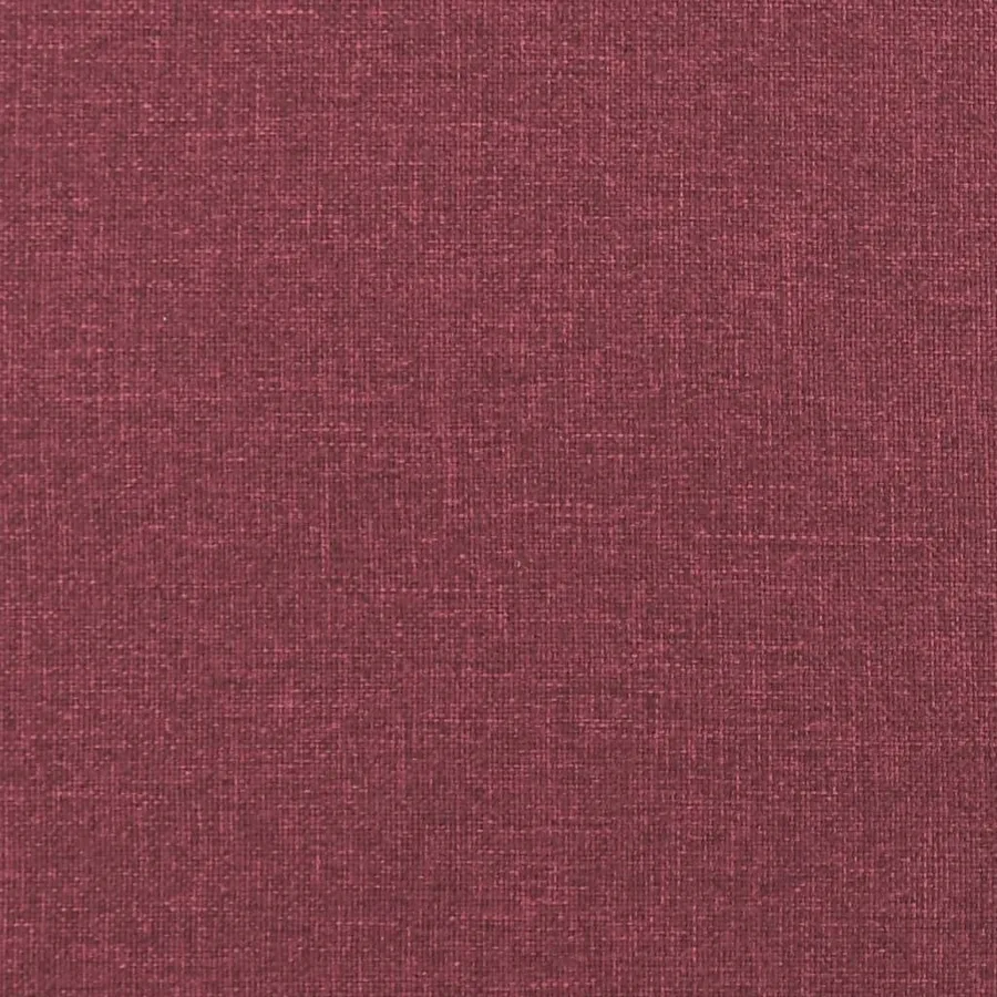 Ensemble de canapés 4 pcs avec coussins rouge bordeaux tissu - 9