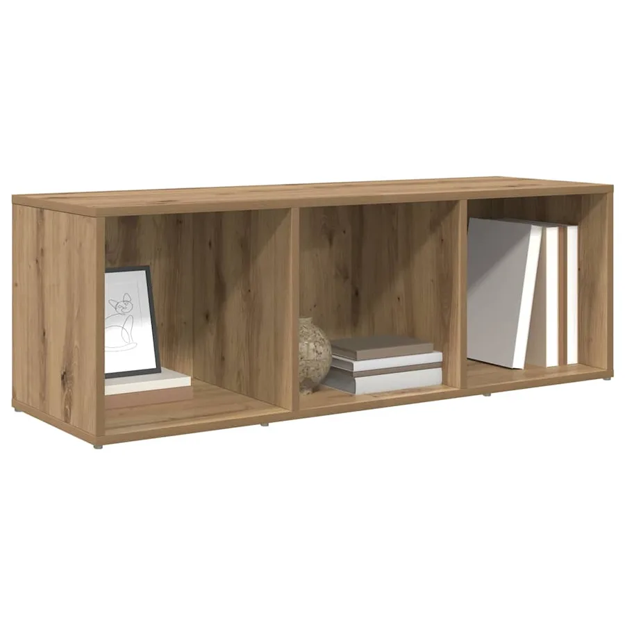 Ensemble meuble TV 72 x 35 x 37 cm Marron Bois d'ingénierie - 3