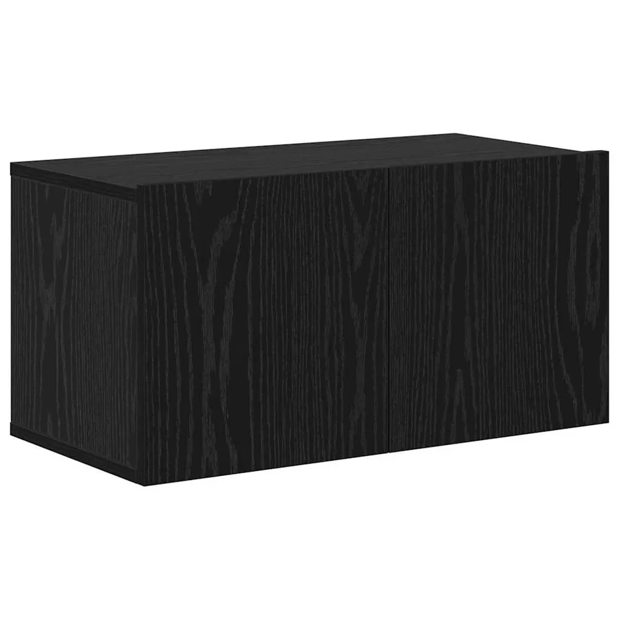 Ensemble meuble TV 3 pcs Chêne noir Bois d'ingénierie - 6