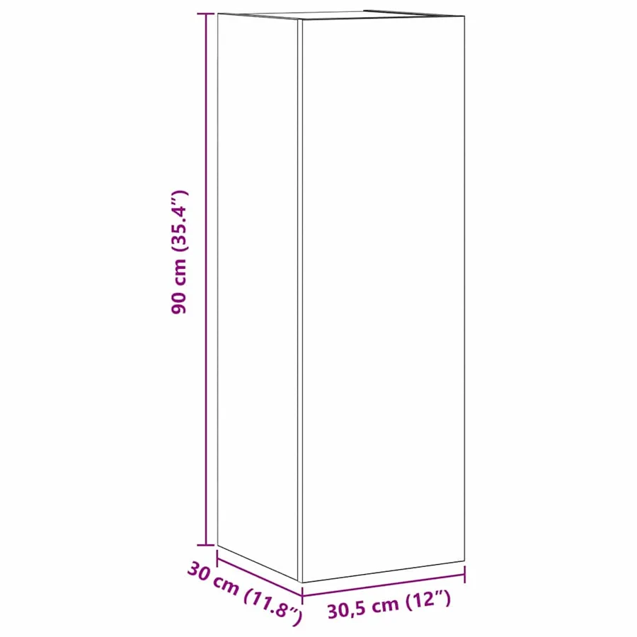 Ensemble meuble TV 8 pcs Chêne noir Bois d'ingénierie - 16