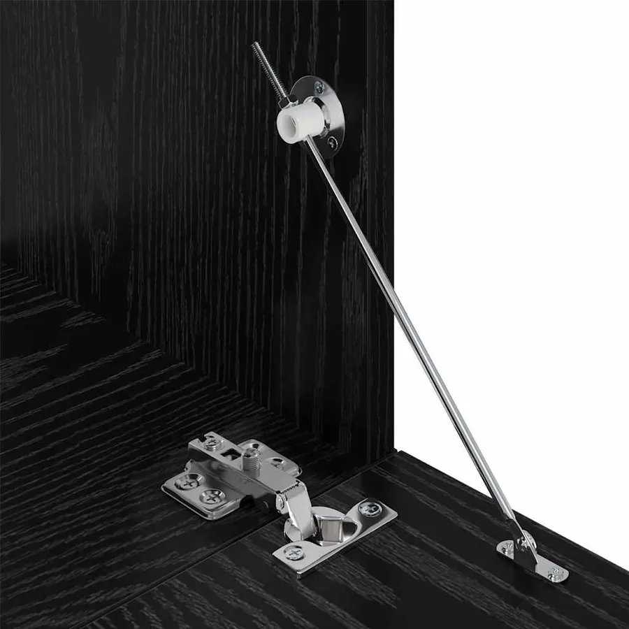 Ensemble meuble TV 5 pcs Chêne noir Bois d'ingénierie - 12