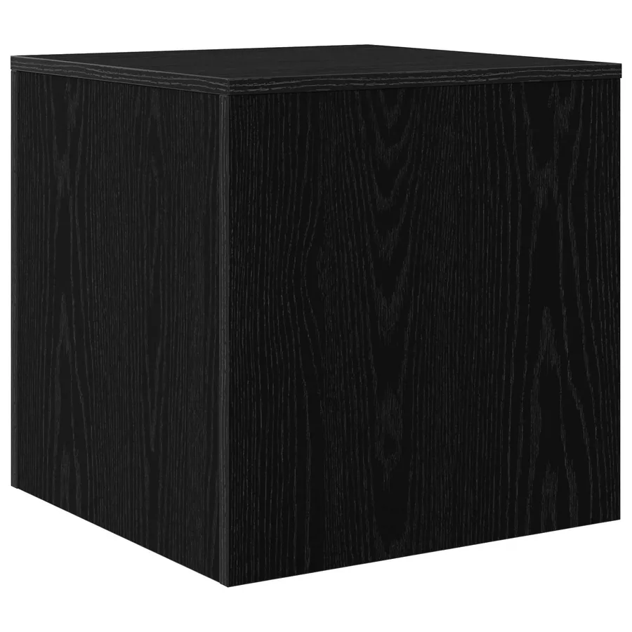 Table basse 3 pcs Chêne noir Bois d'ingénierie - 10