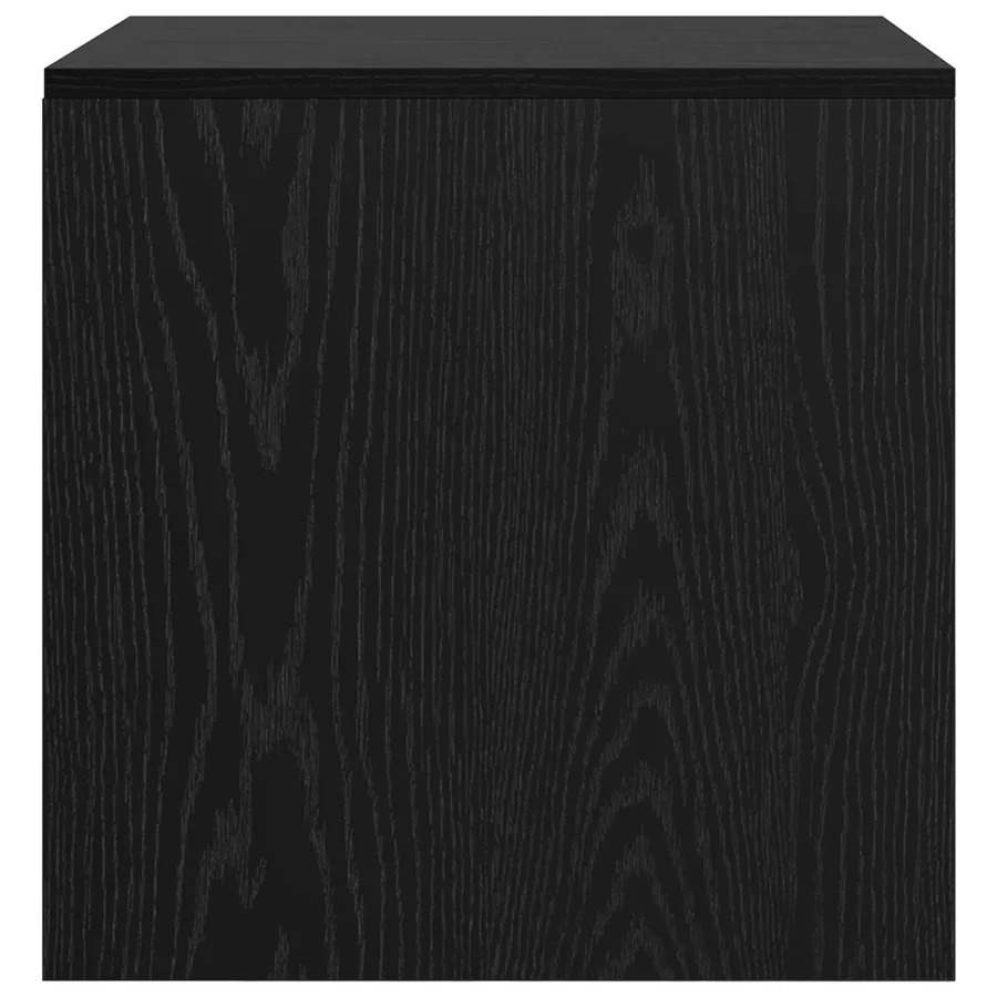 Table basse 3 pcs Chêne noir Bois d'ingénierie - 7