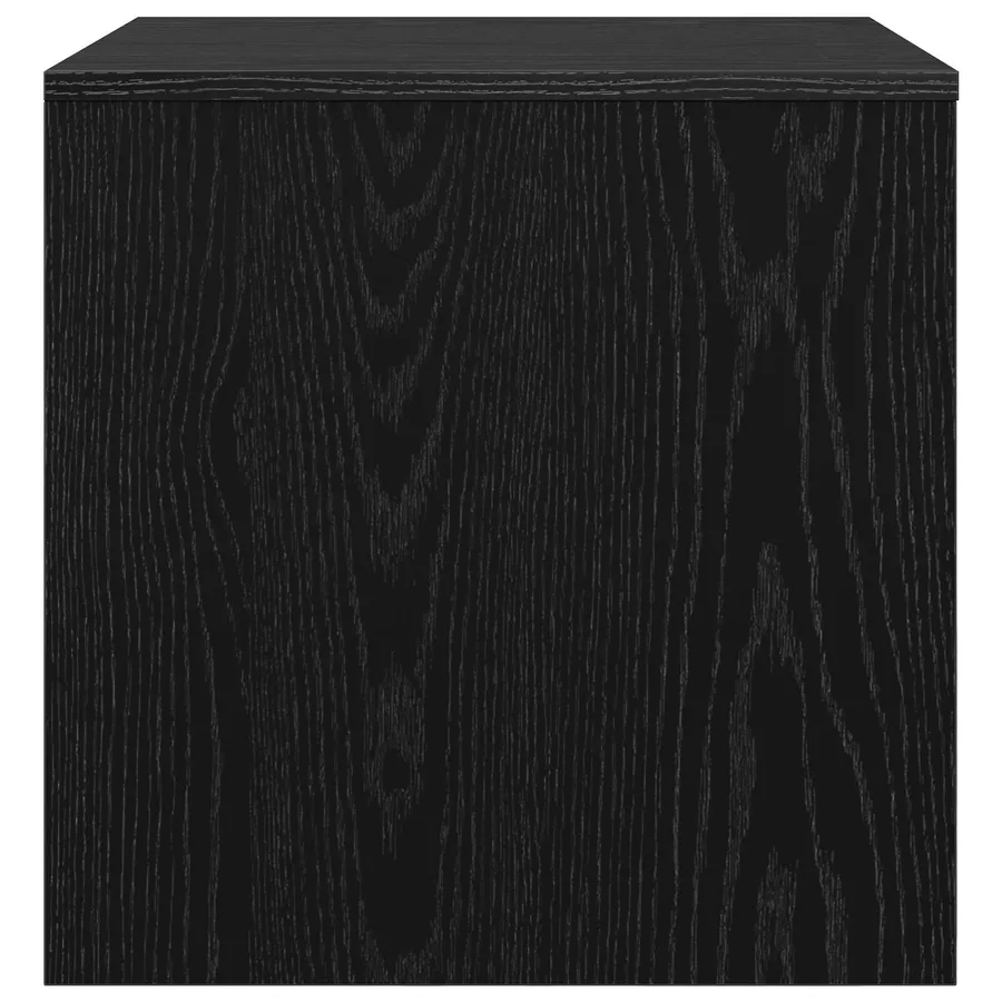 Table basse 3 pcs Chêne noir Bois d'ingénierie - 8