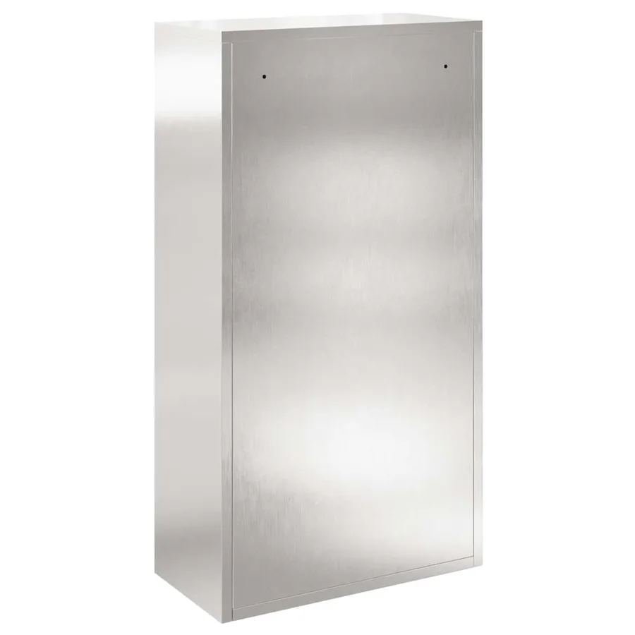 Boîte de dépôt de colis avec stockage Argenté 44 x 22 x 82 cm - 7