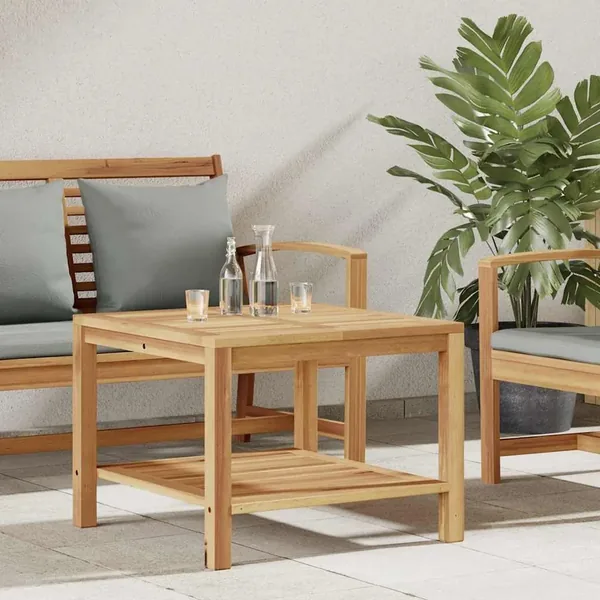 Table basse Marron 60 x 60 x 45 cm Bois de teck massif