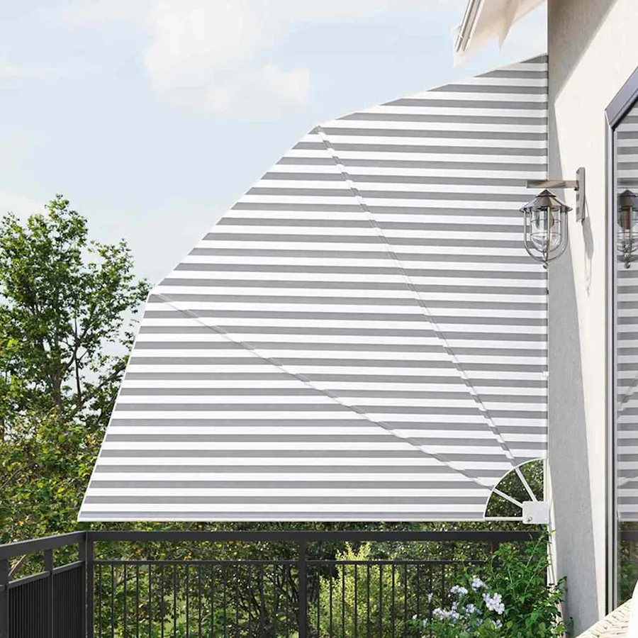 Écran de confidentialité pour balcon 210 x 210 cm Polyester