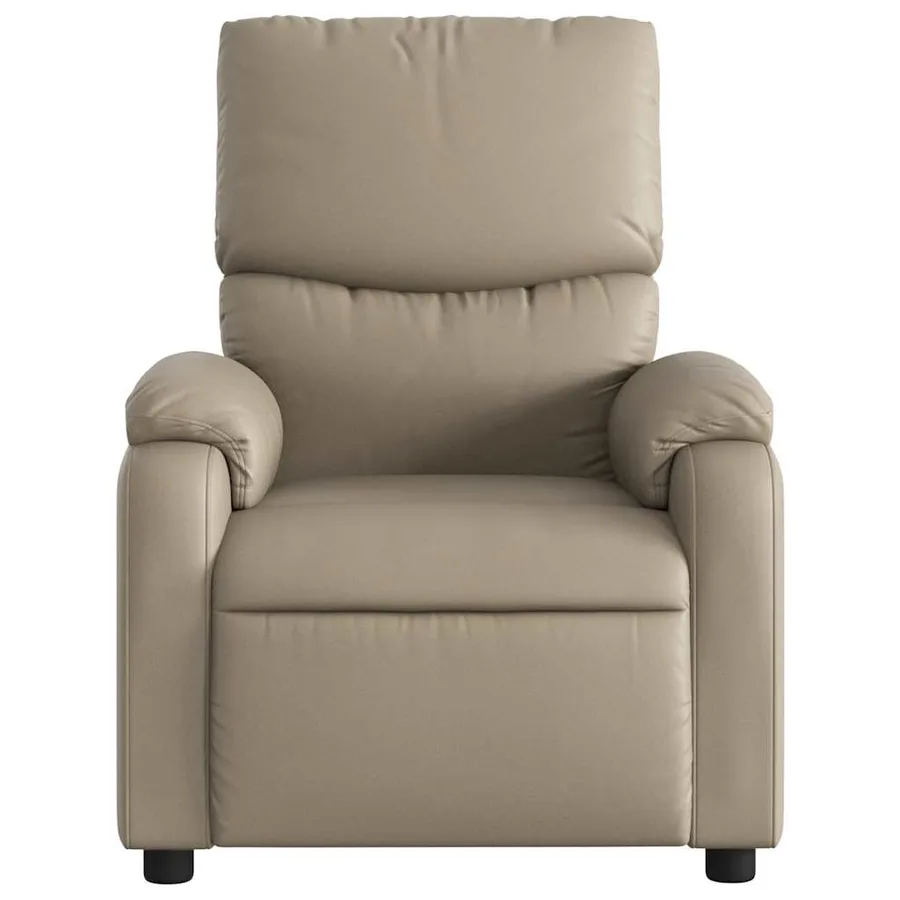 Fauteuil de massage inclinable Cappuccino Similicuir - 4