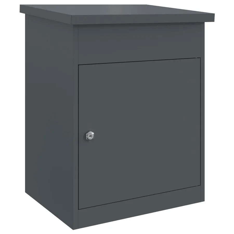 Boîte de dépôt de colis Anthracite 47,5 x 38 x 59 cm Acier - 2