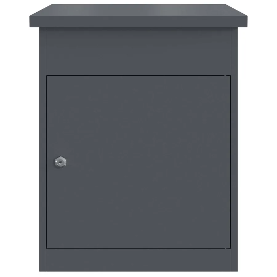 Boîte de dépôt de colis Anthracite 47,5 x 38 x 59 cm Acier - 5