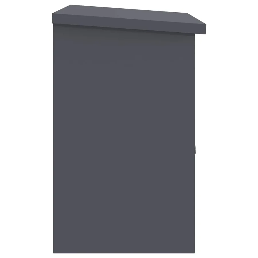 Boîte de dépôt de colis Anthracite 47,5 x 38 x 59 cm Acier - 6