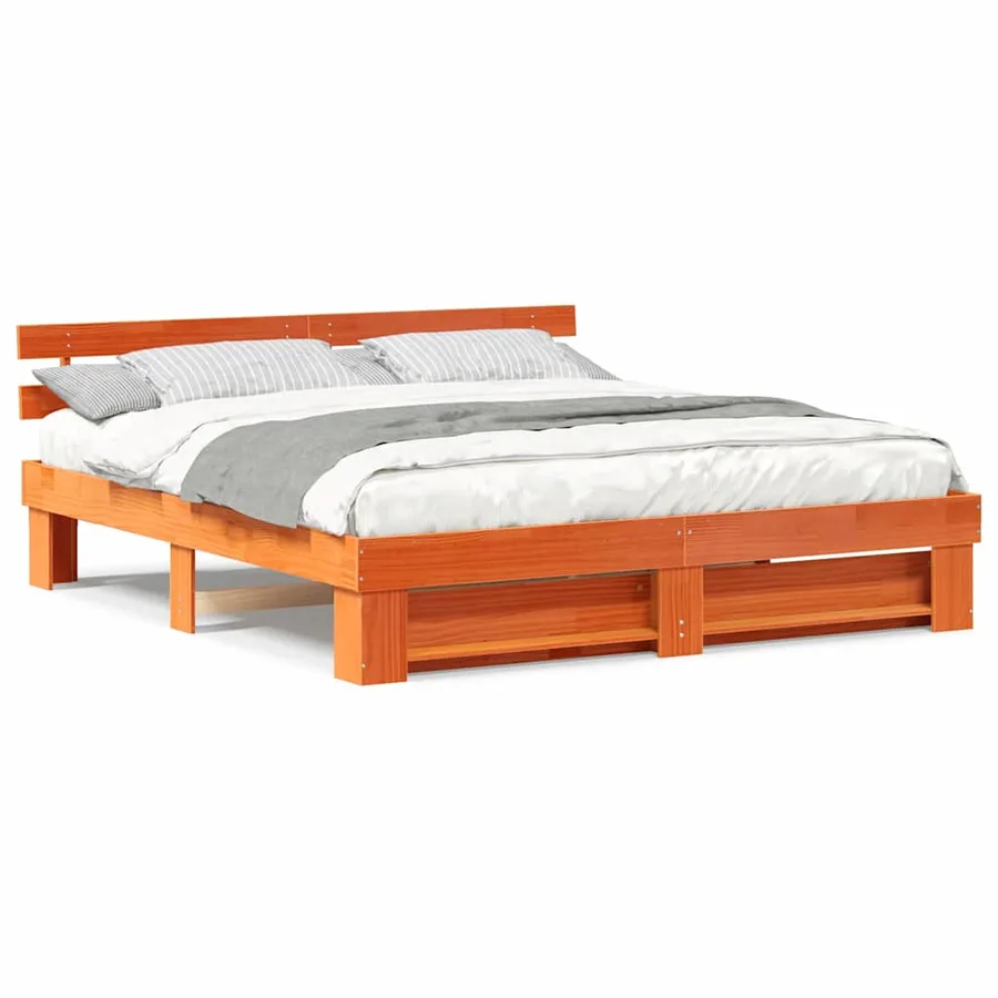 Cadre de lit Queen 200 x 200 cm - 4