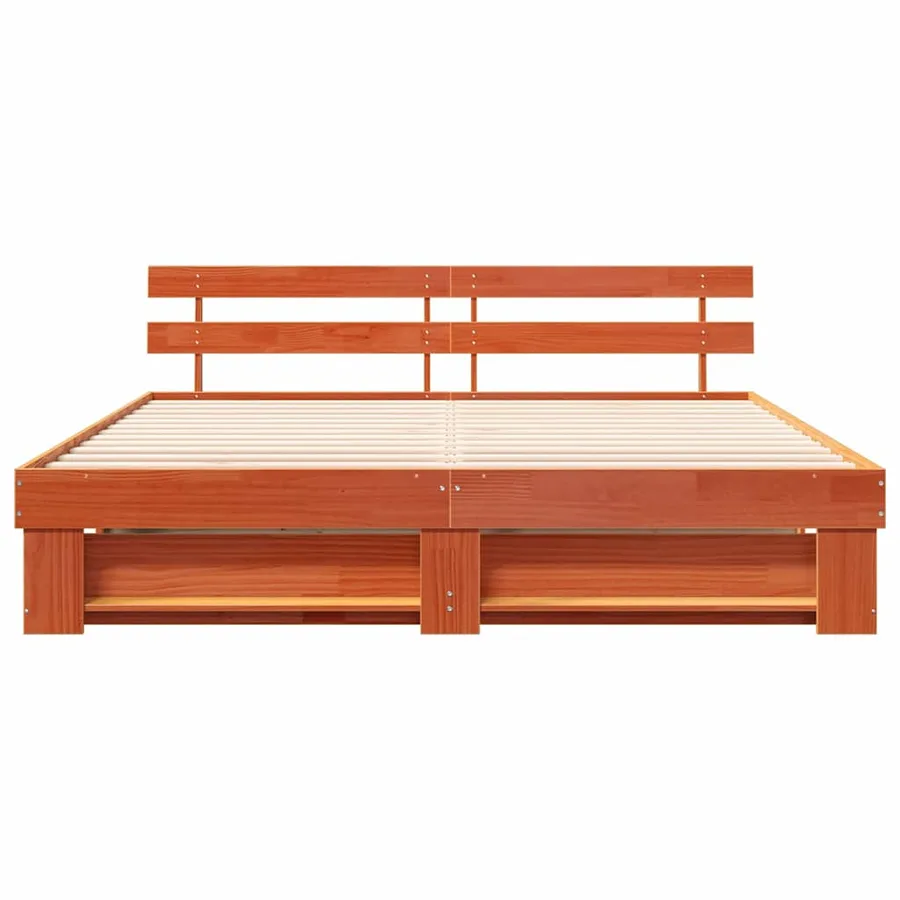 Cadre de lit Queen 200 x 200 cm - 6