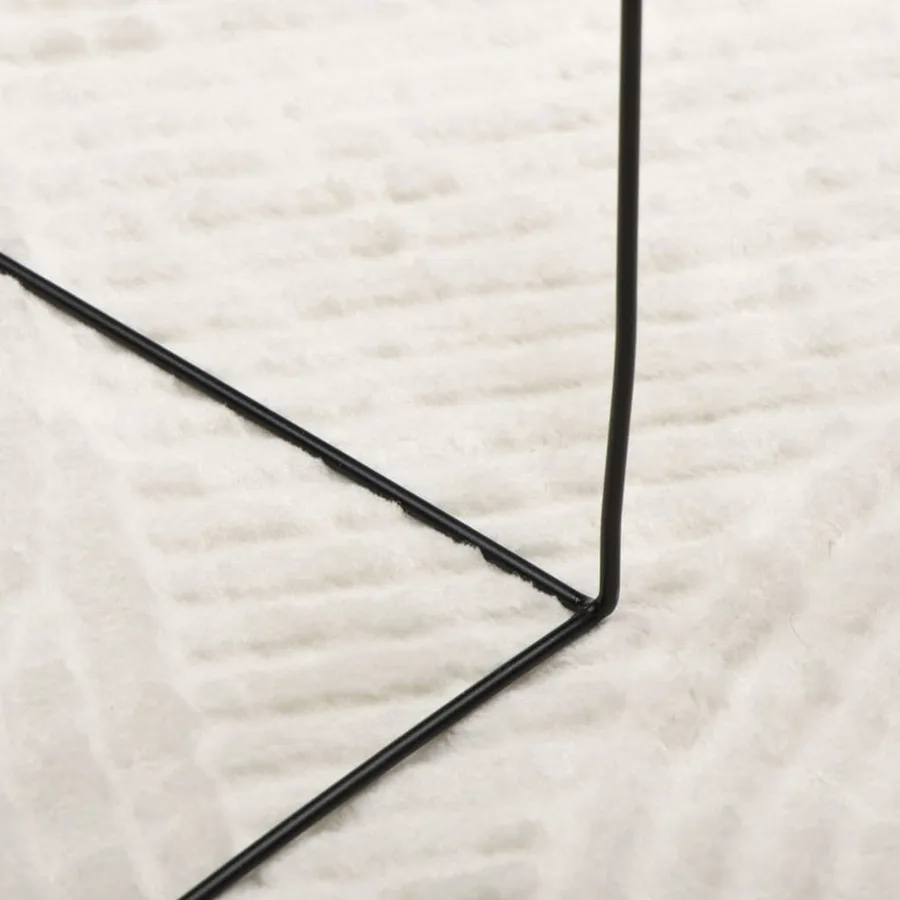 Tapis IZA poils courts style scandinave crème 100x200 cm - 8