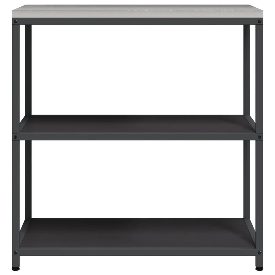 Rangement de cuisine HATTEM Noir 90 x 50 x 92 cm Acier - 6