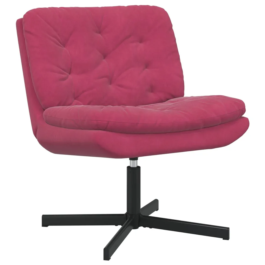 Fauteuil relaxant pivotant Bordeaux 63 x 75 x 76 cm Velours