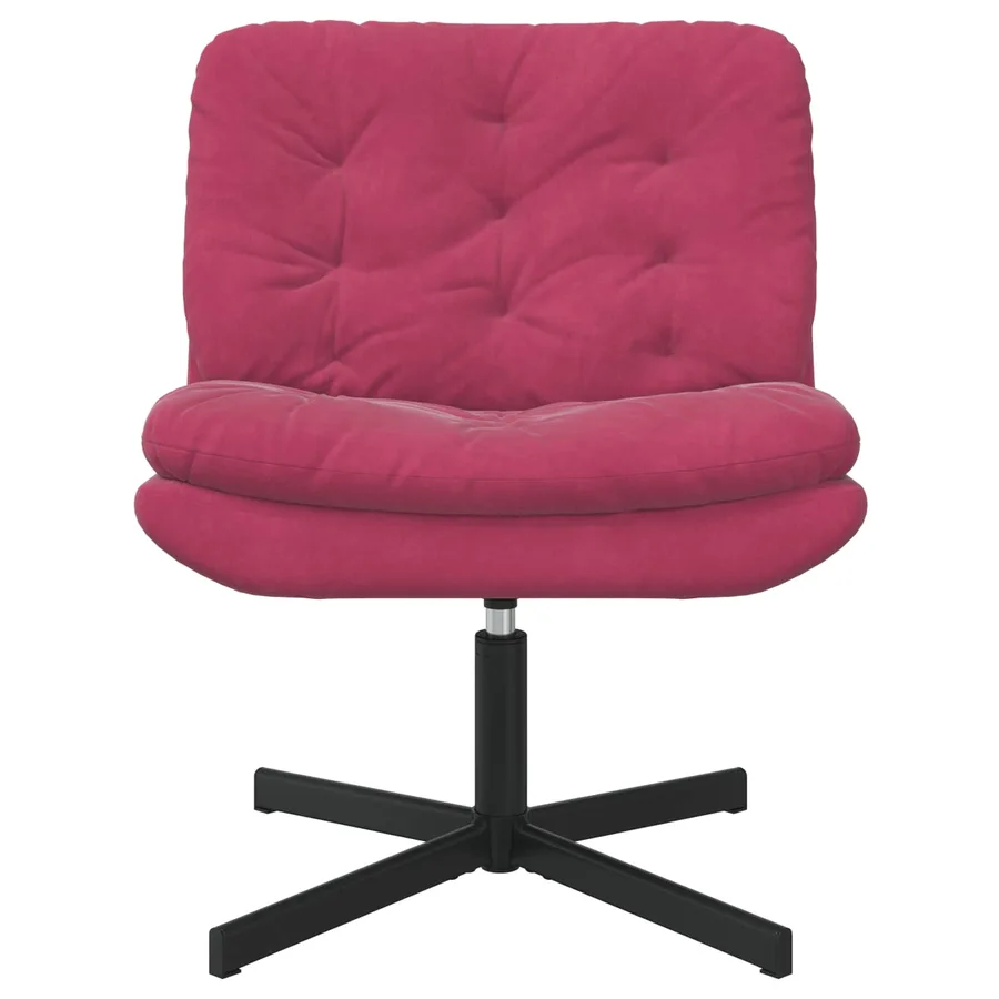 Fauteuil relaxant pivotant Bordeaux 63 x 75 x 76 cm Velours - 2