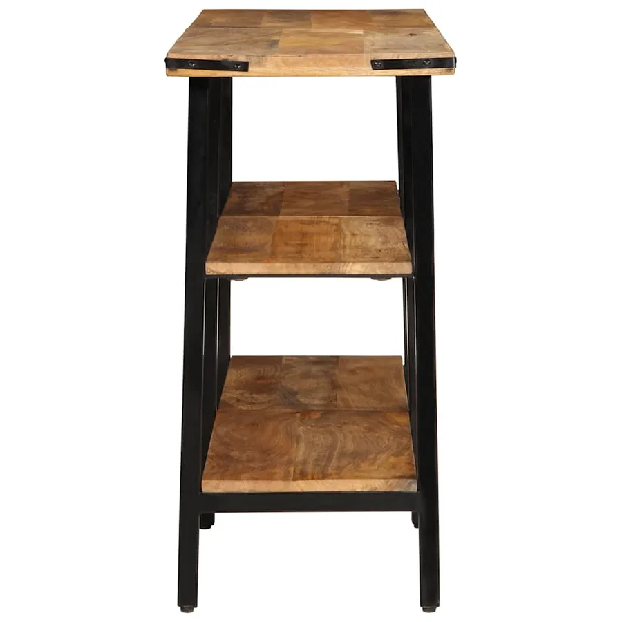 Table console 140x35x70 cm bois de manguier massif - 3
