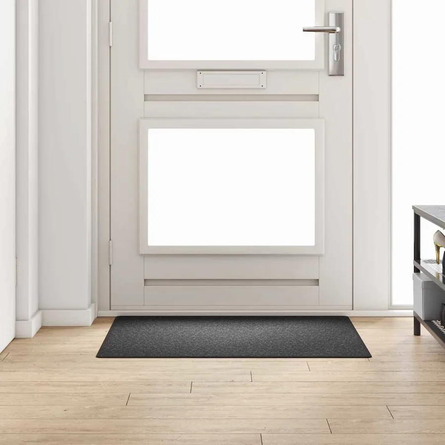 Tapis Couloir Gris foncé 100 x 100 cm 100% Polypropylène