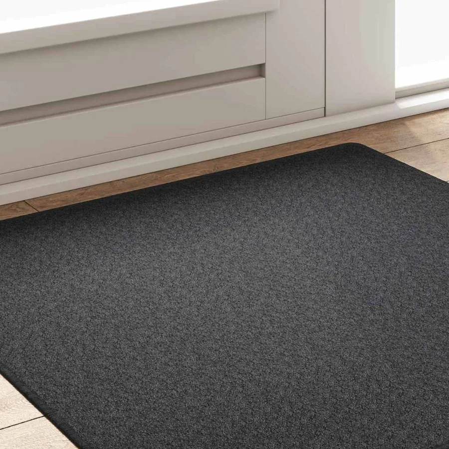 Tapis Couloir Gris foncé 100 x 100 cm 100% Polypropylène - 4