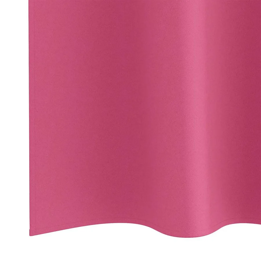 Rideaux occultants avec anneaux 2 pcs Rose vif 175 x 140 cm - 6