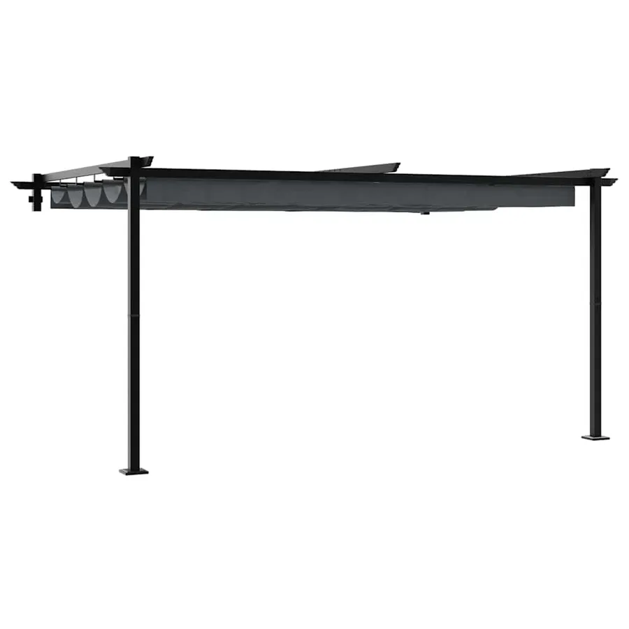 Pavillon 400 x 300 x 200 cm Anthracite Polyester - 2