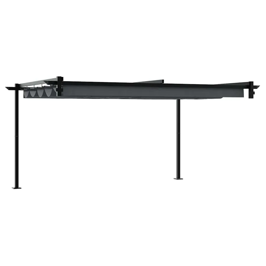 Pavillon 400 x 300 x 200 cm Anthracite Polyester - 6