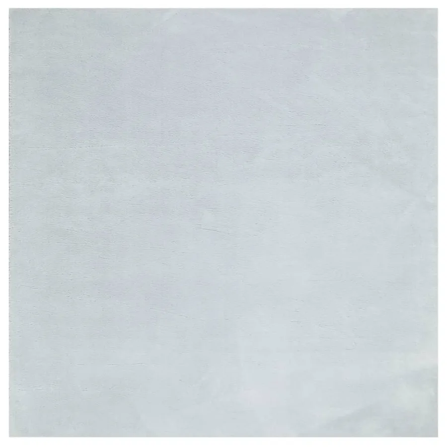 Tapis HUARTE à poils courts doux et lavable bleu 160x160 cm - 2
