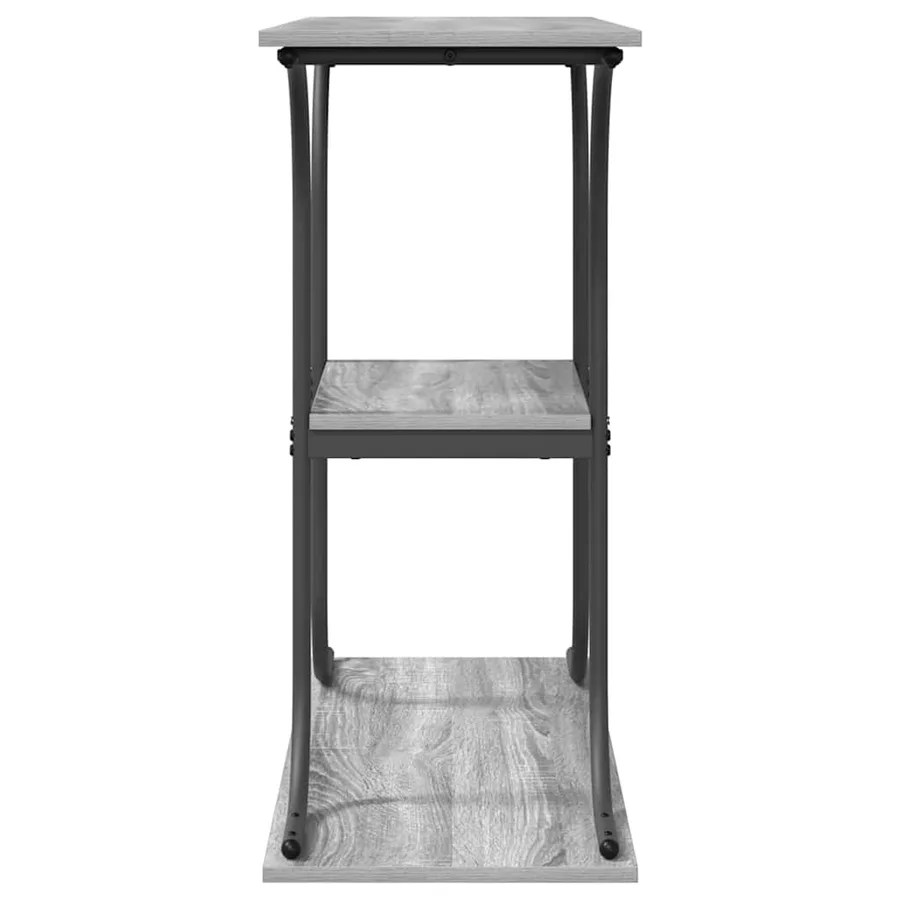 Table console Gris Sonoma 101 x 35 x 80,5 cm Bois d'ingénierie - 6